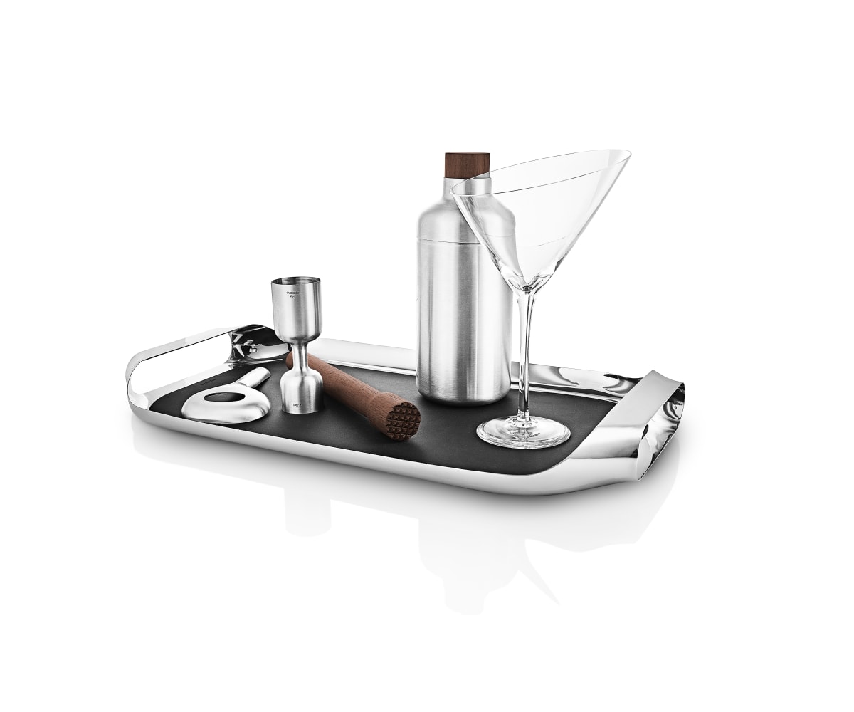 Bandeja de servicio con tapete de Silicona2