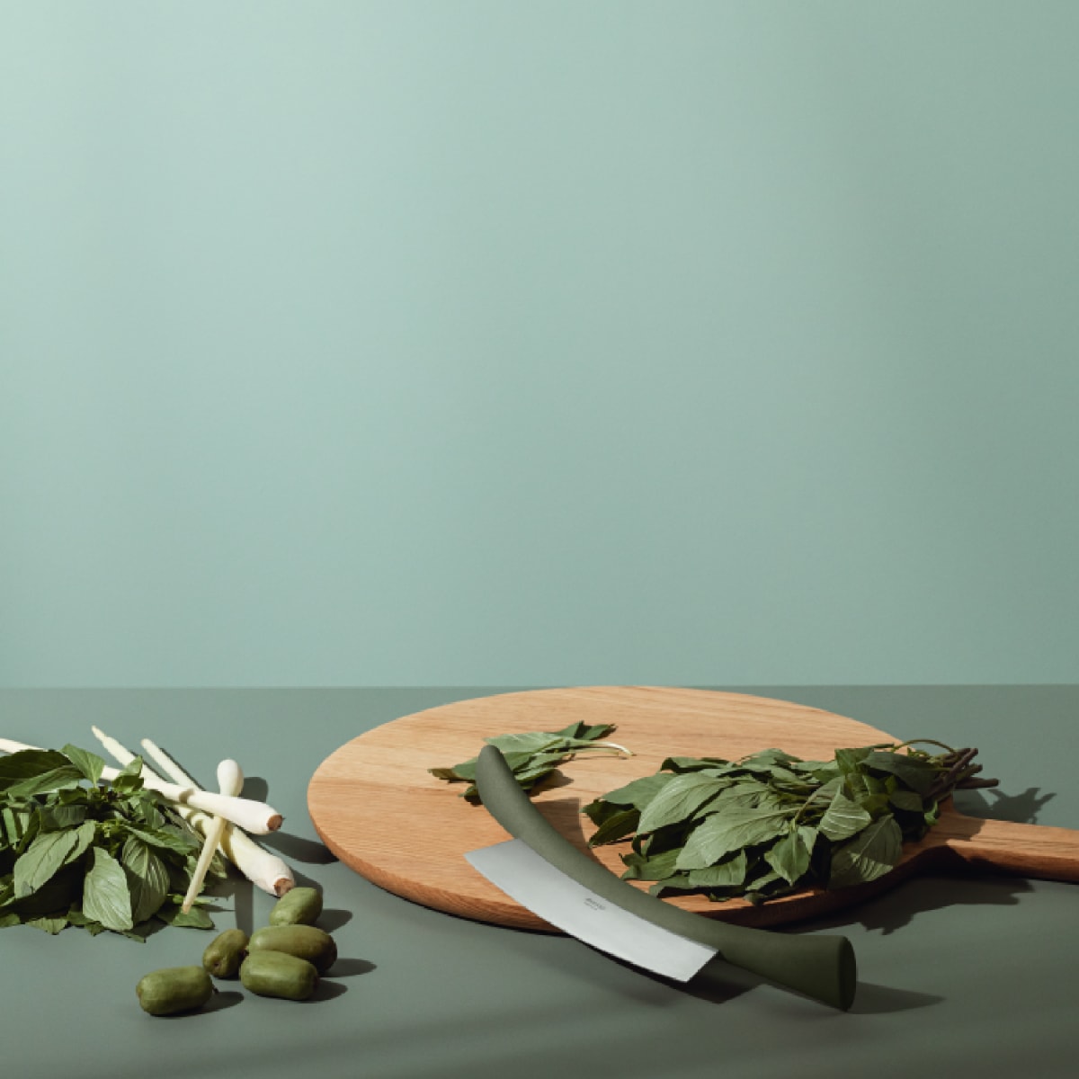Cuchillo picadora de hierbas - Green tool5