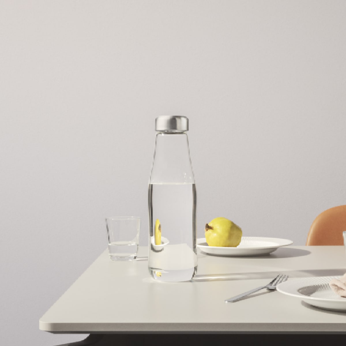 Jarra de agua con tapa de metal - 1,3 L4