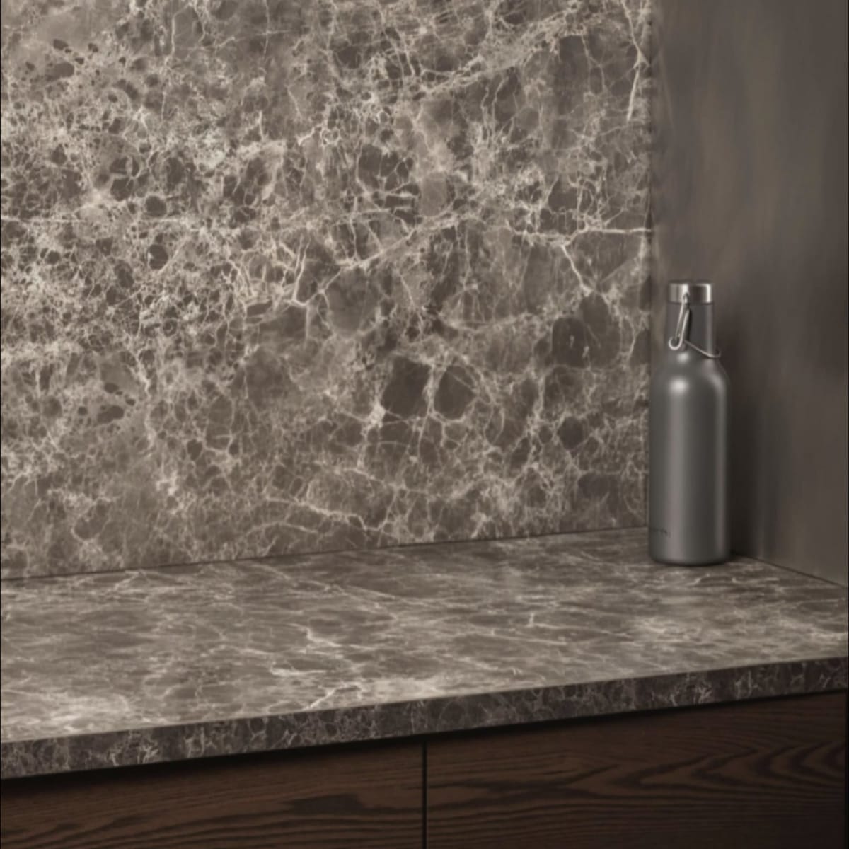 Botella térmica flask - 0,7 L - Gris Oscruo2