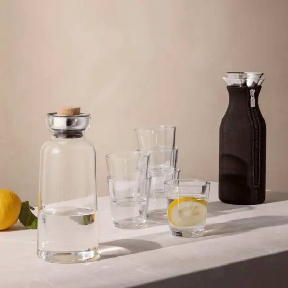 Jarra de agua con Funda - Negro1