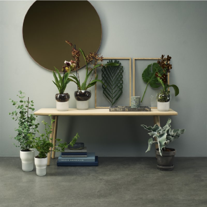 Macetero Autoregante Pot - 9 cm - Blanco2