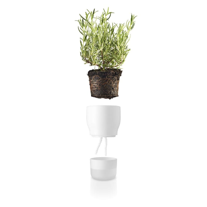 Macetero Autoregante Pot - 11 cm - Blanco2