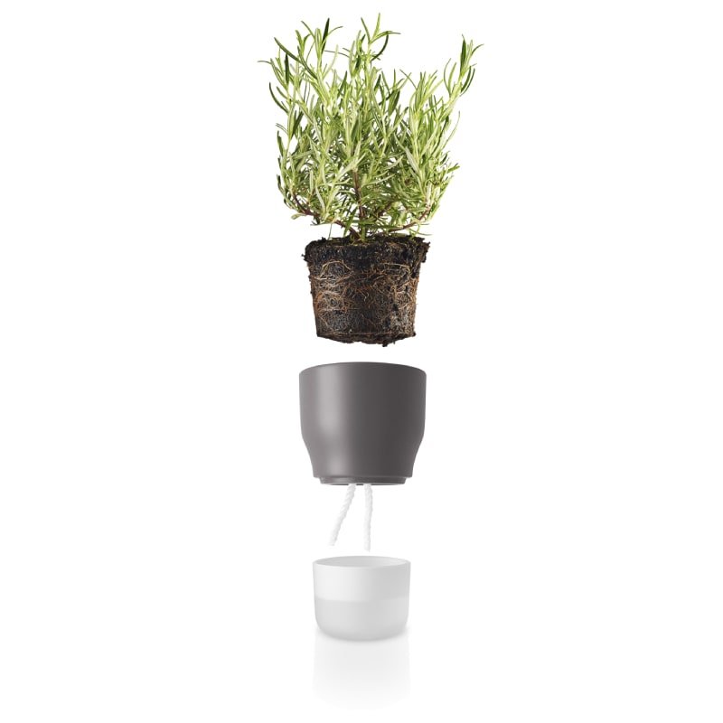 Macetero Autoregante Pot - 11 cm - Gris1