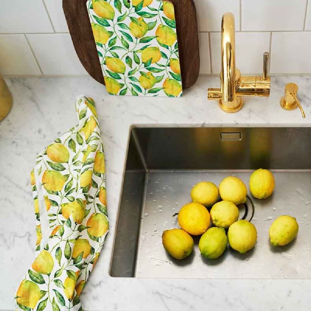 Toalla de Cocina - Arbol de Limon1