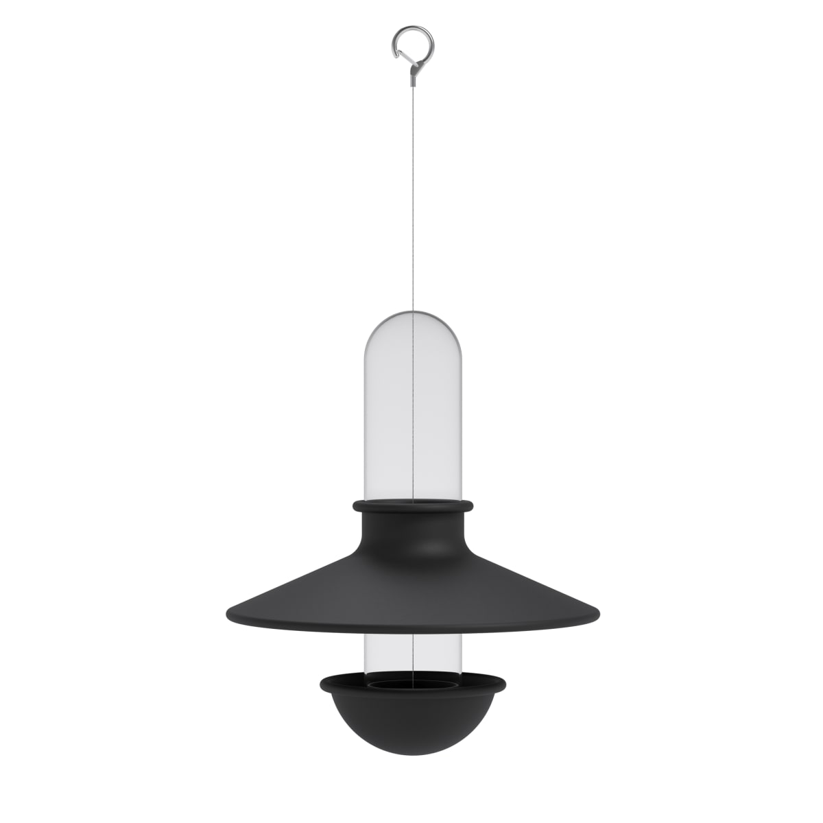 Alimentador para aves de lujo - Negro2