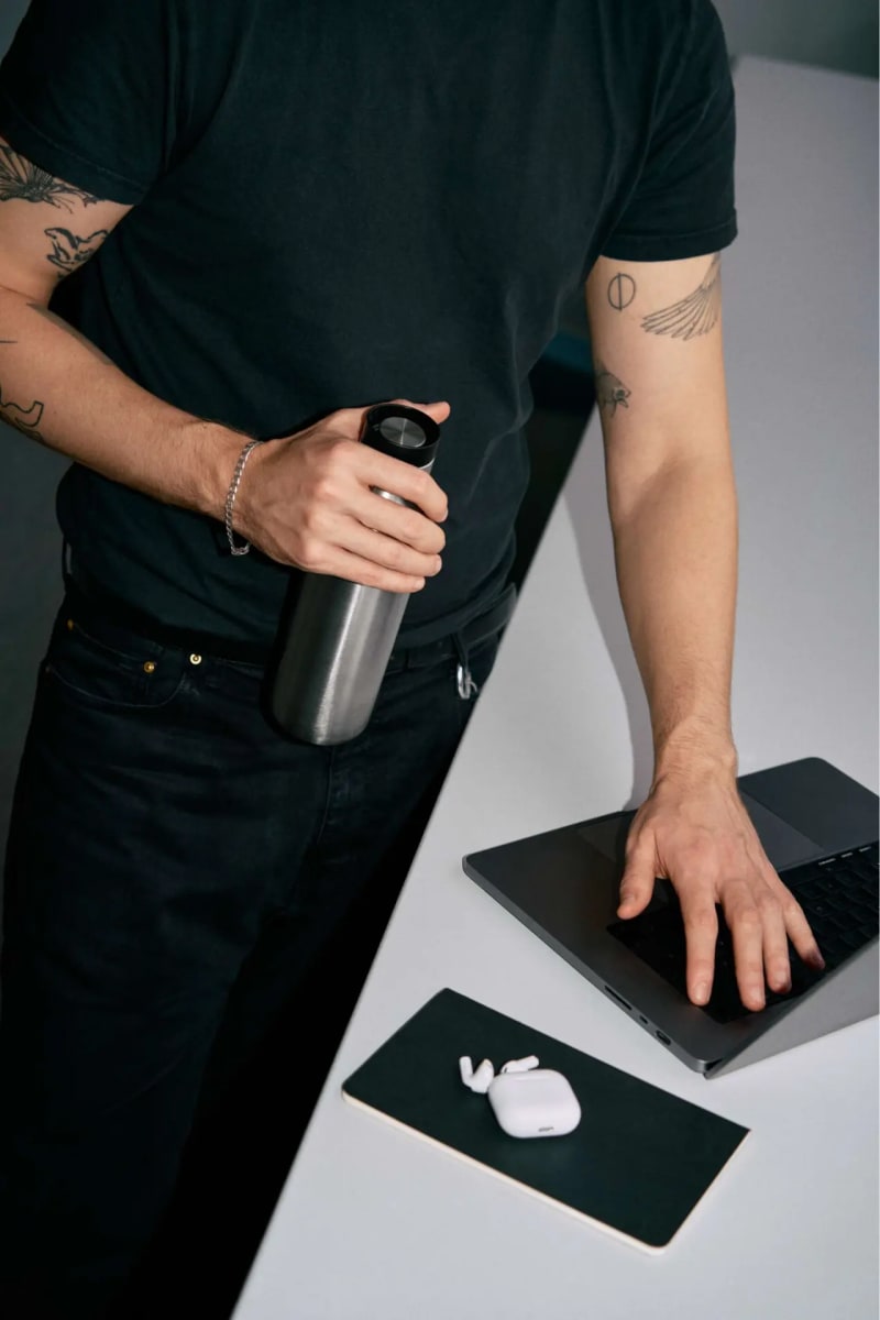 Termo urbano Flask Alto -Steel4