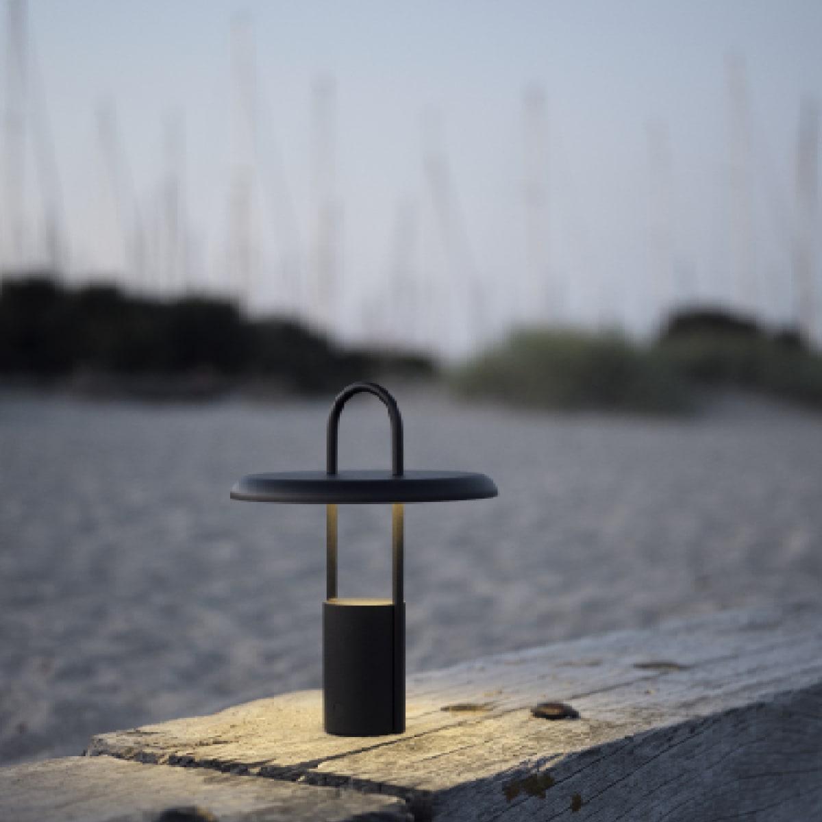 Pier Lampara portable - Negro3
