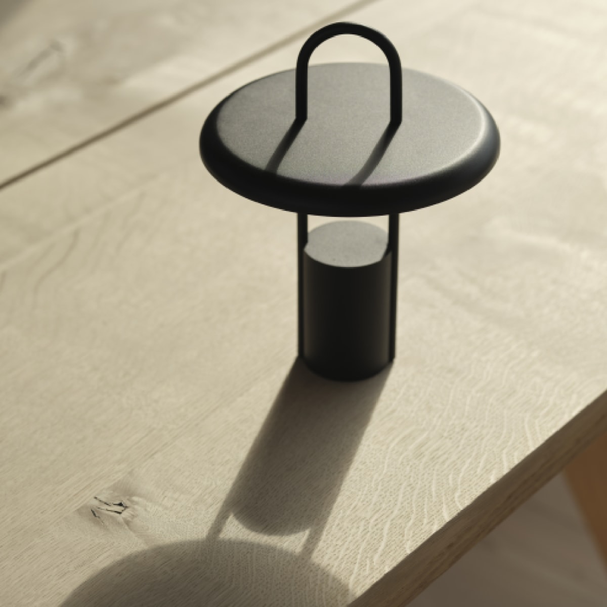 Pier Lampara portable - Negro5