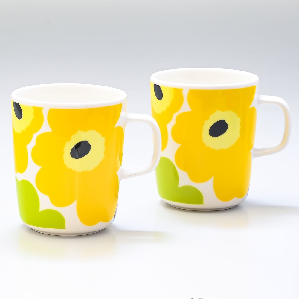 Taza 2,5 dl - UNIKKO Blanco/verde1