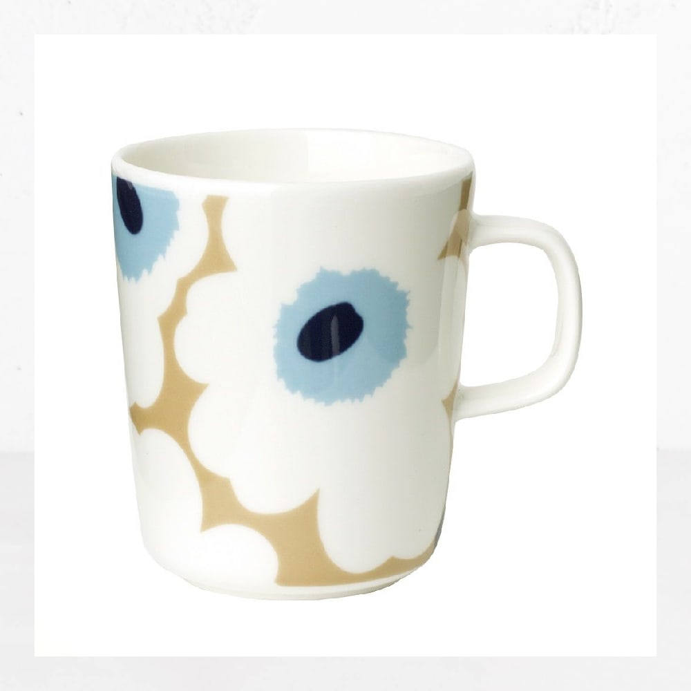 Taza de 2,5 DL - UNIKKO Beige/Azul1