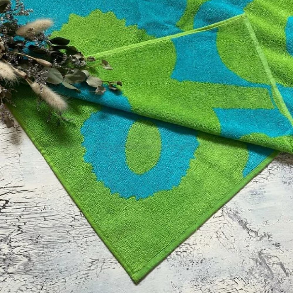 Toalla de Mano - UNIKKO - Turquesa/Verde2