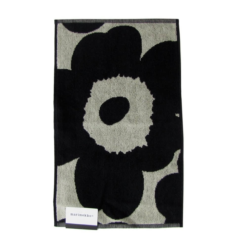 Toalla de Visita 30x50 cm - UNIKKO Negro/arena2