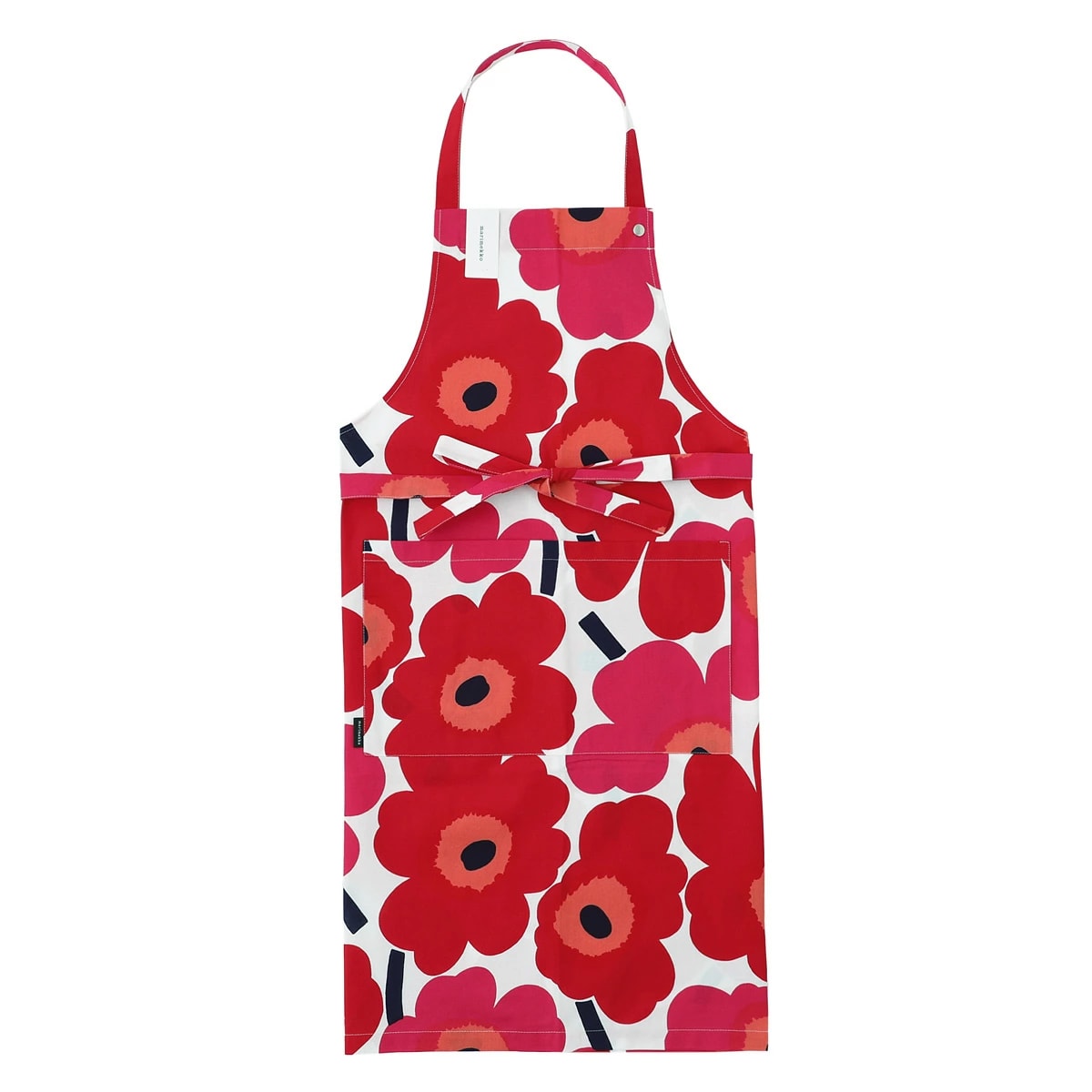 DELANTAL - PIENI UNIKKO - Blanco/Rojo1