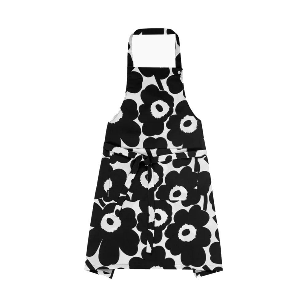 DELANTAL - PIENI UNIKKO - Negro/blanco4
