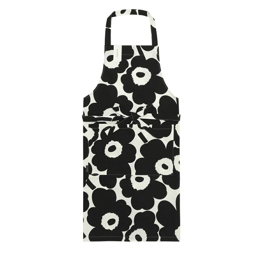 DELANTAL - PIENI UNIKKO - Negro/blanco1