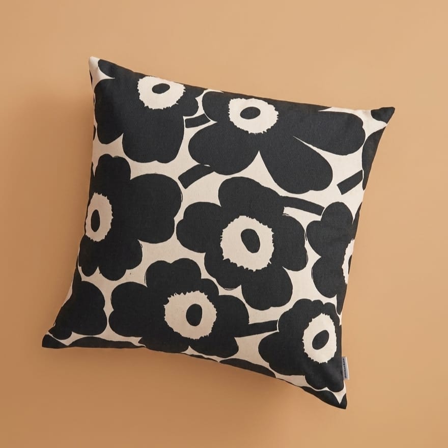 Funda de Cojin - PIENI UNIKKO - Blanco/Negro1