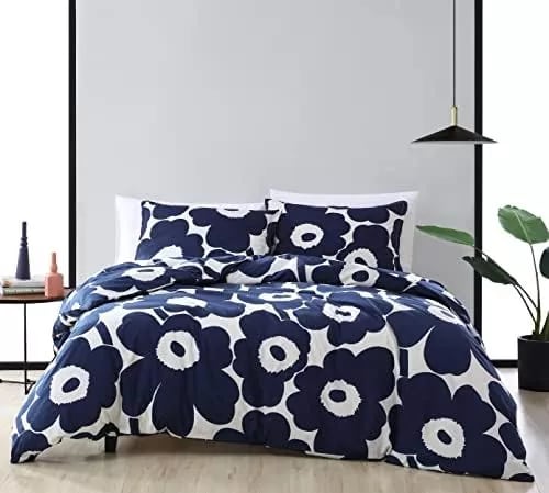CUBRE PLUMON - UNIKKO 240X220 CM - Azul Oscuro2