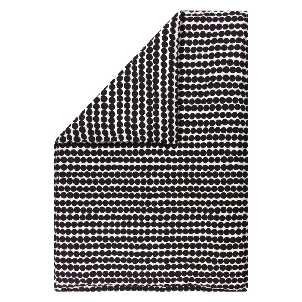 Cubre Plumon - RÄSYMATTO 240X220 CM - Negro/Blanco1