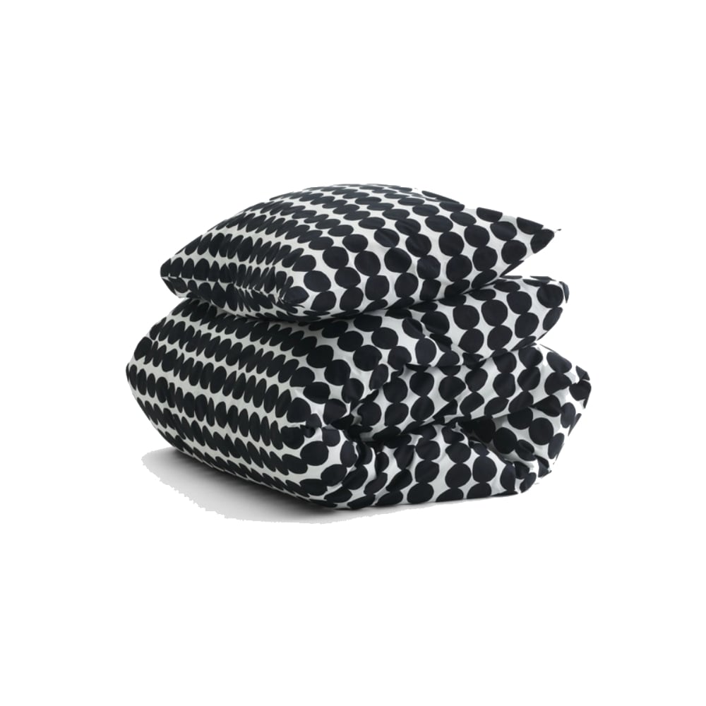 Cubre Plumon - RÄSYMATTO 240X220 CM - Negro/Blanco3