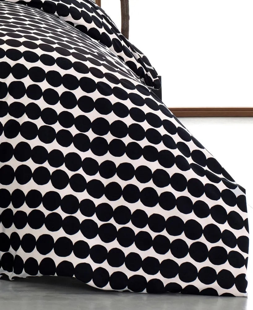Cubre Plumon - RÄSYMATTO 240X220 CM - Negro/Blanco8