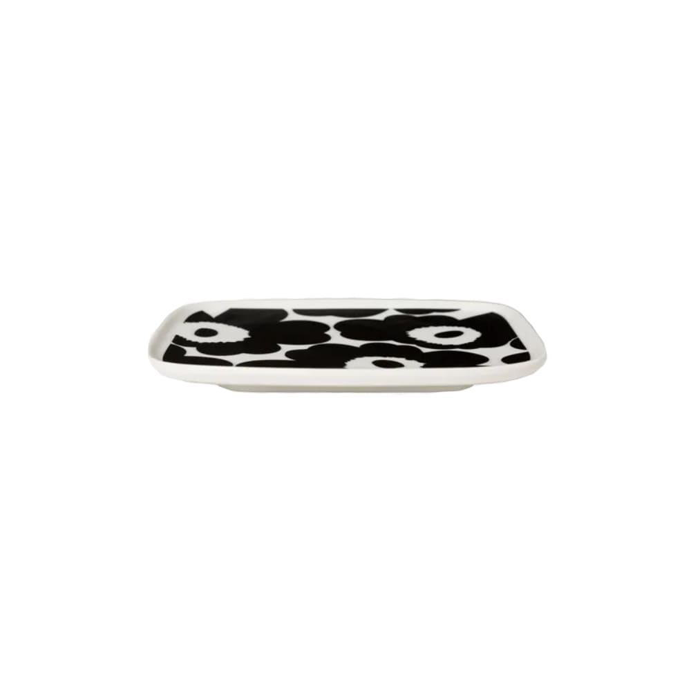 Plato 15x12 cm - UNIKKO - Blanco/Negro3
