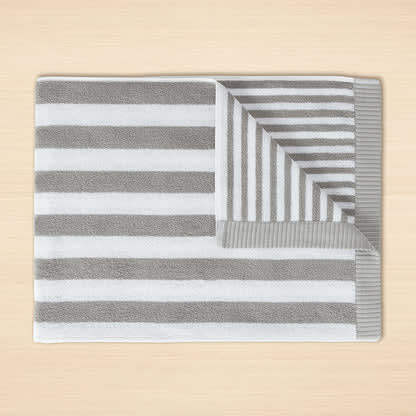 Toalla de Baño - Kaksi Raitaa - Blanco/gris3