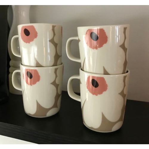 TAZA 2,5 DL - UNIKKO - Arcilla/Vino Oscuro2