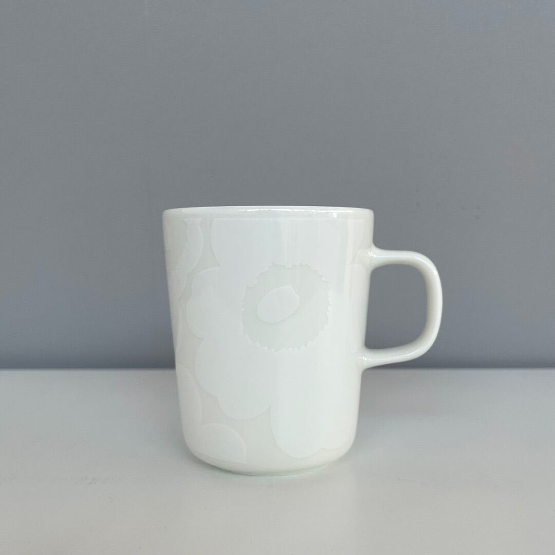 TAZA 2,5 DL - UNIKKO - Blanco/Blanco opaco2