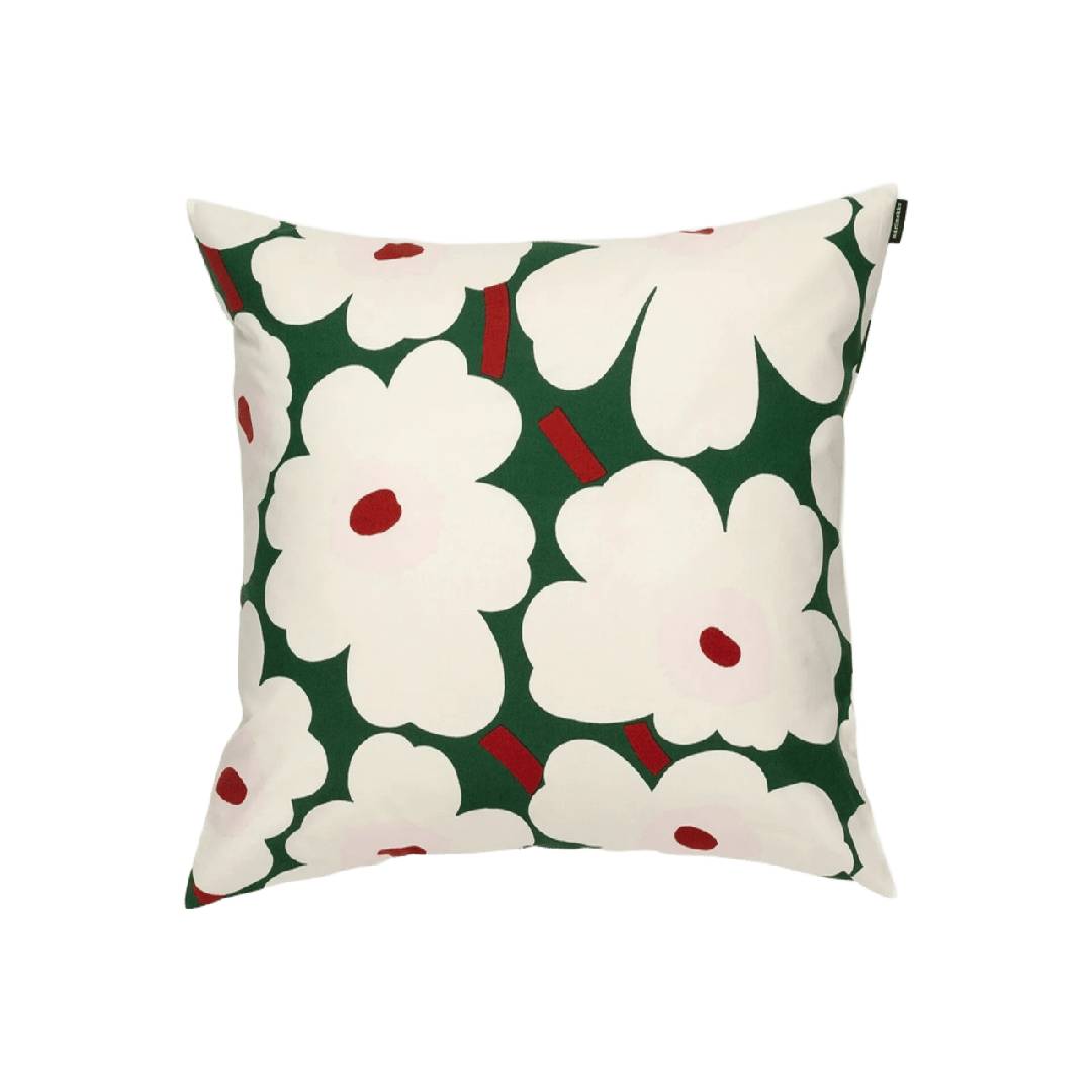 Funda de Cojin - PIENI UNIKKO - Verde Oscuro2