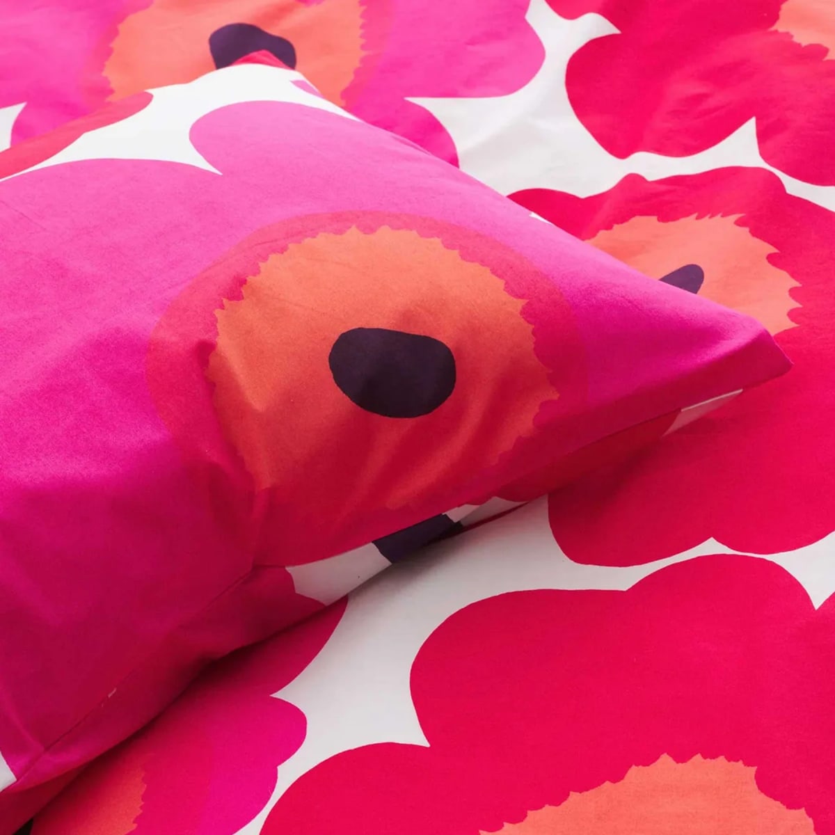 Funda de Almohada - UNIKKO - Blanco/Rojo3