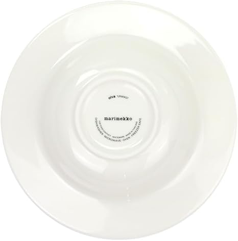 Plato hondo - UNIKKO - Blanco/Negro4