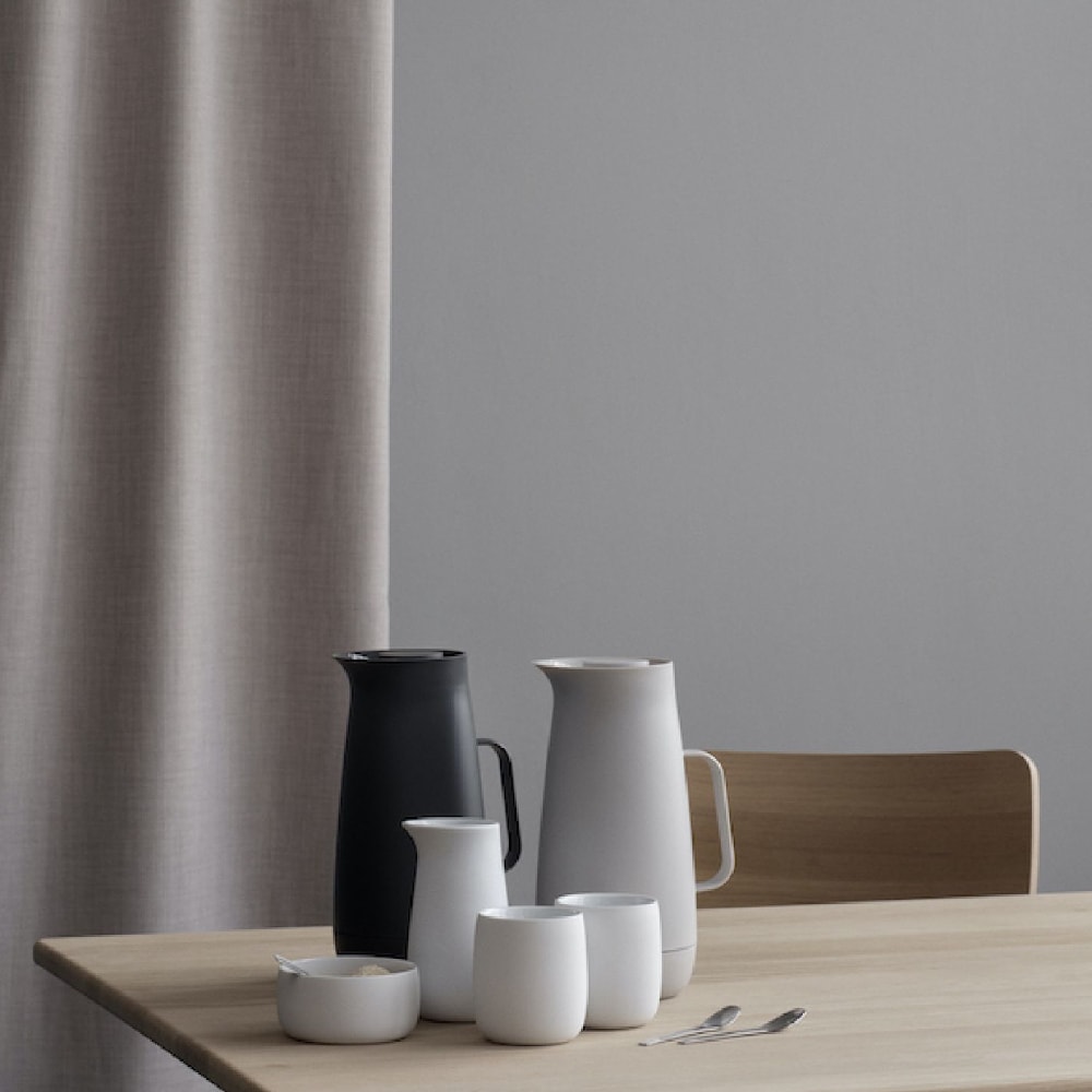 Termo 1 Litro Gris Claro - Norman Foster2