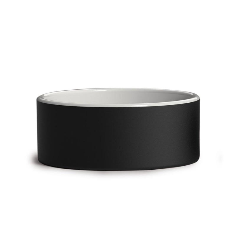 Plato para Agua de Mascotas - Grande Negro3
