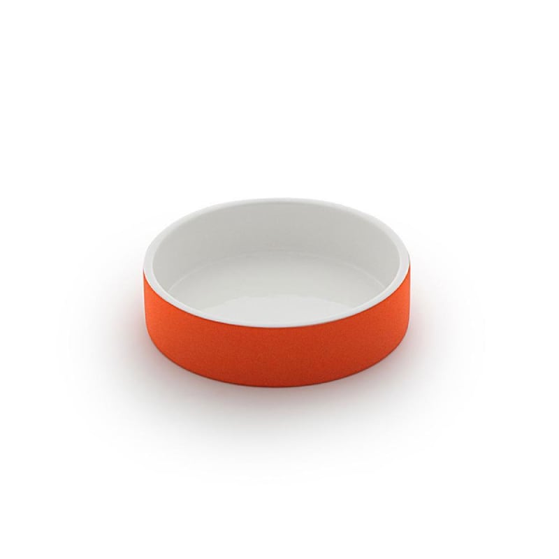 Plato para Agua de Mascotas - pequeño Naranja3