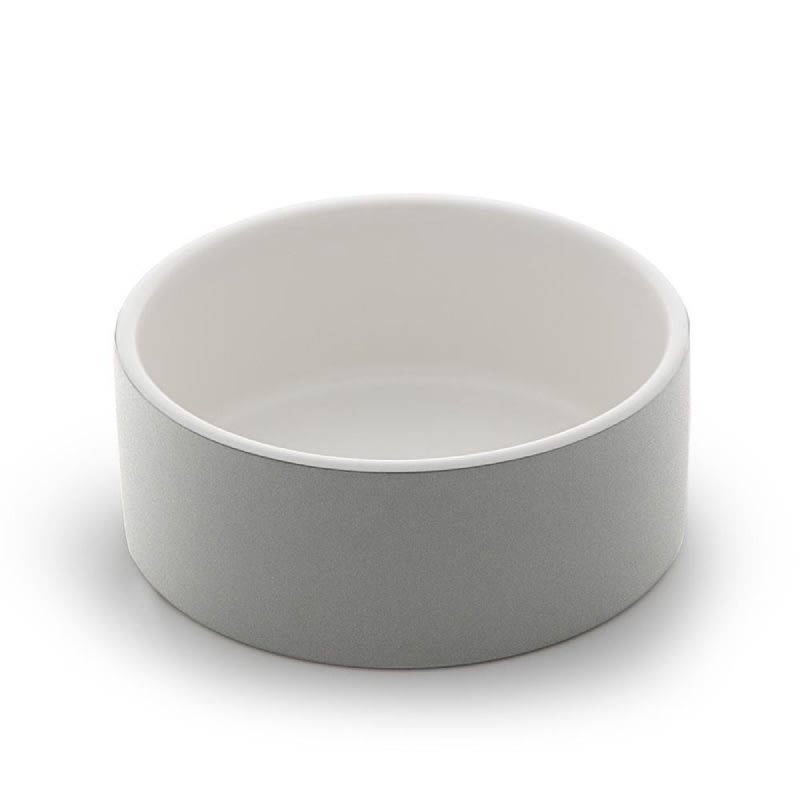 Plato para Agua de Mascotas - Grande Concreto2