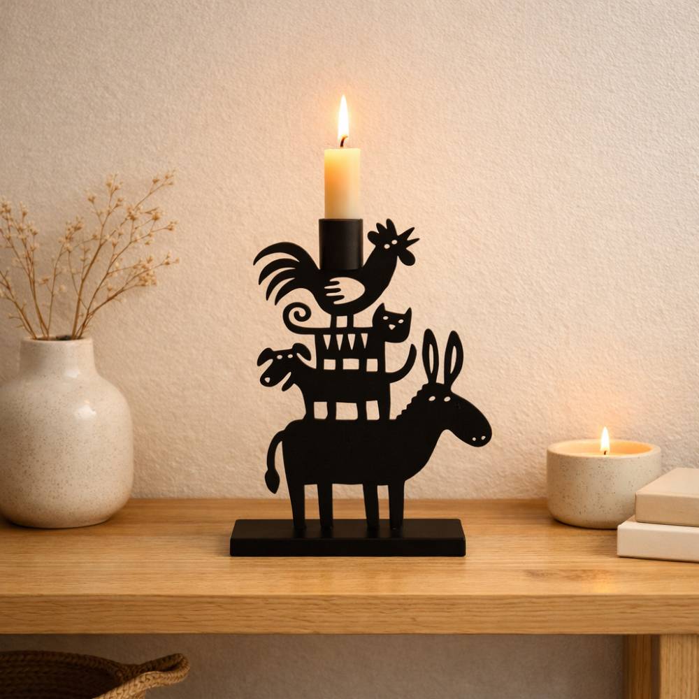 Candelabro - Donkey Pyramid pequeño2