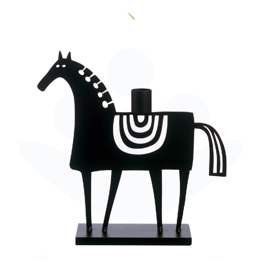 Candelabro - Caballo Sueco1