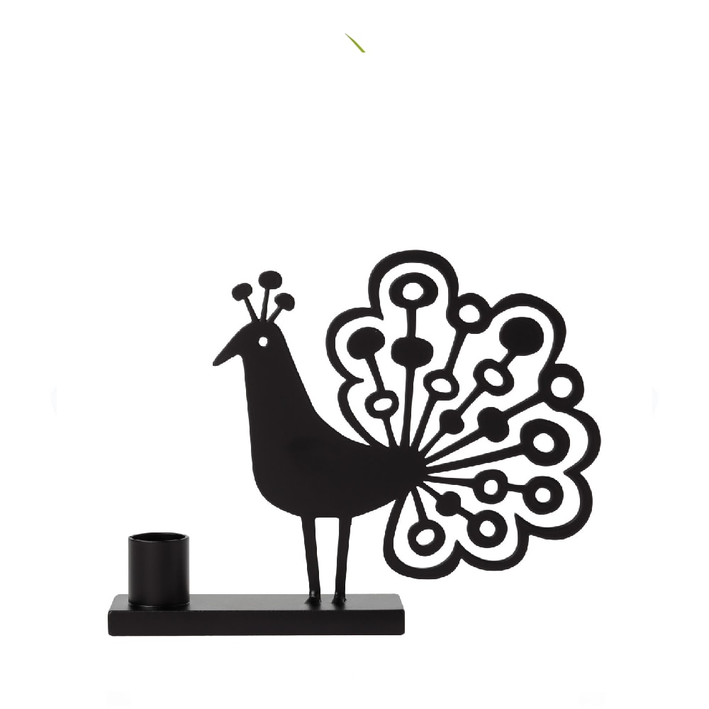 Pavo real - Negro1