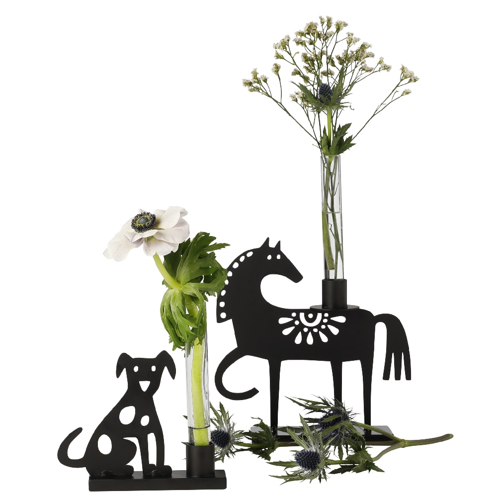 Candelabro - Perro Sentado1