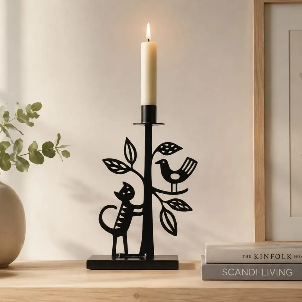 Candelabro - El gato y el Arbol2