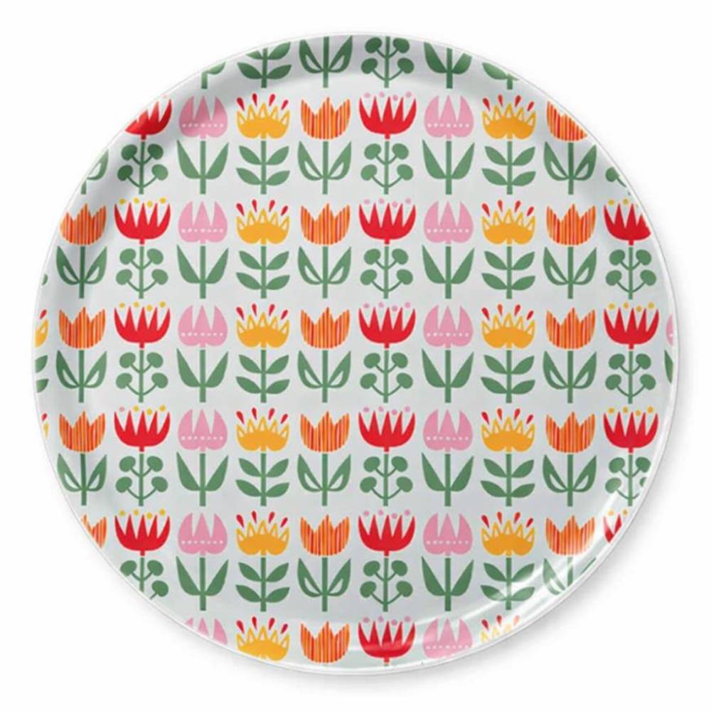 Bandeja Redonda - TULIP Rojo4
