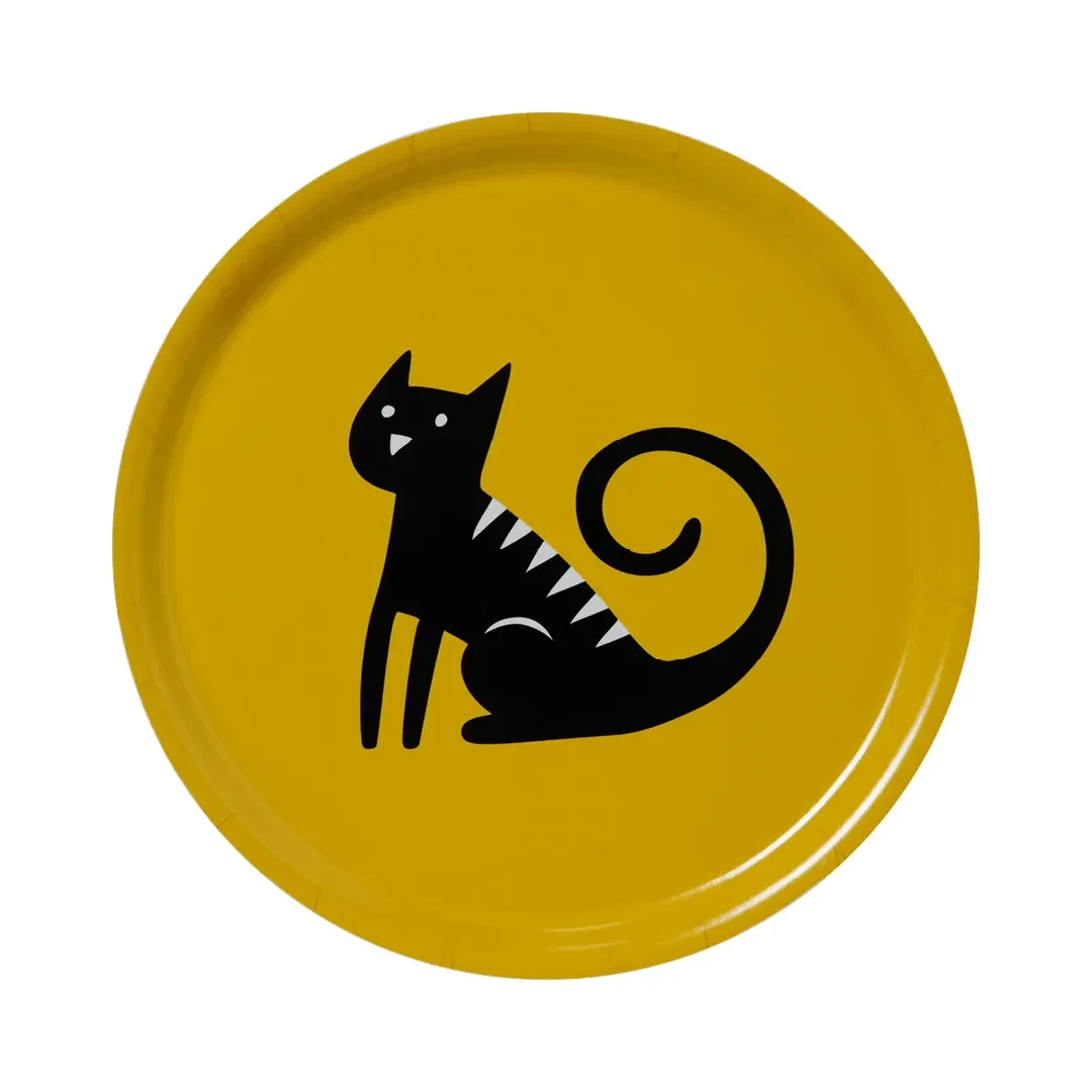 Bandeja Redonda - Gato Sentado1