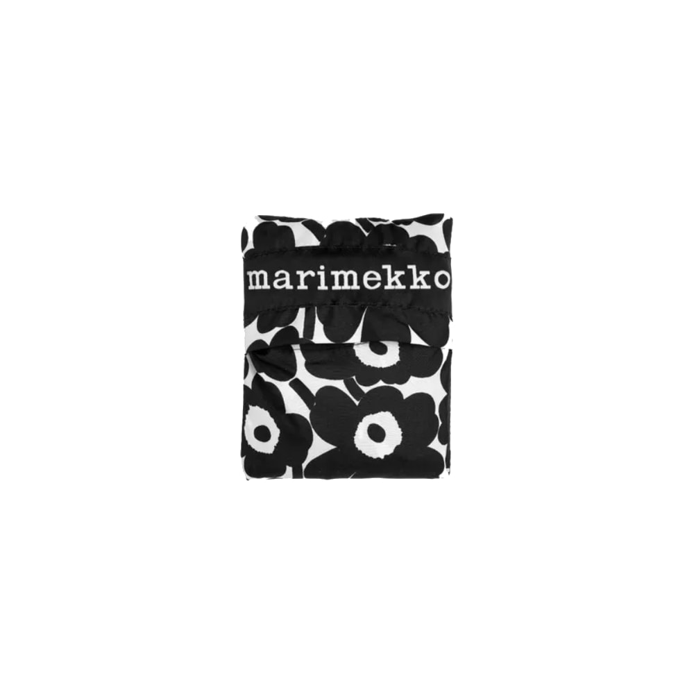 Bolso Plegable - MINI UNIKKO - Blanco/Negro2