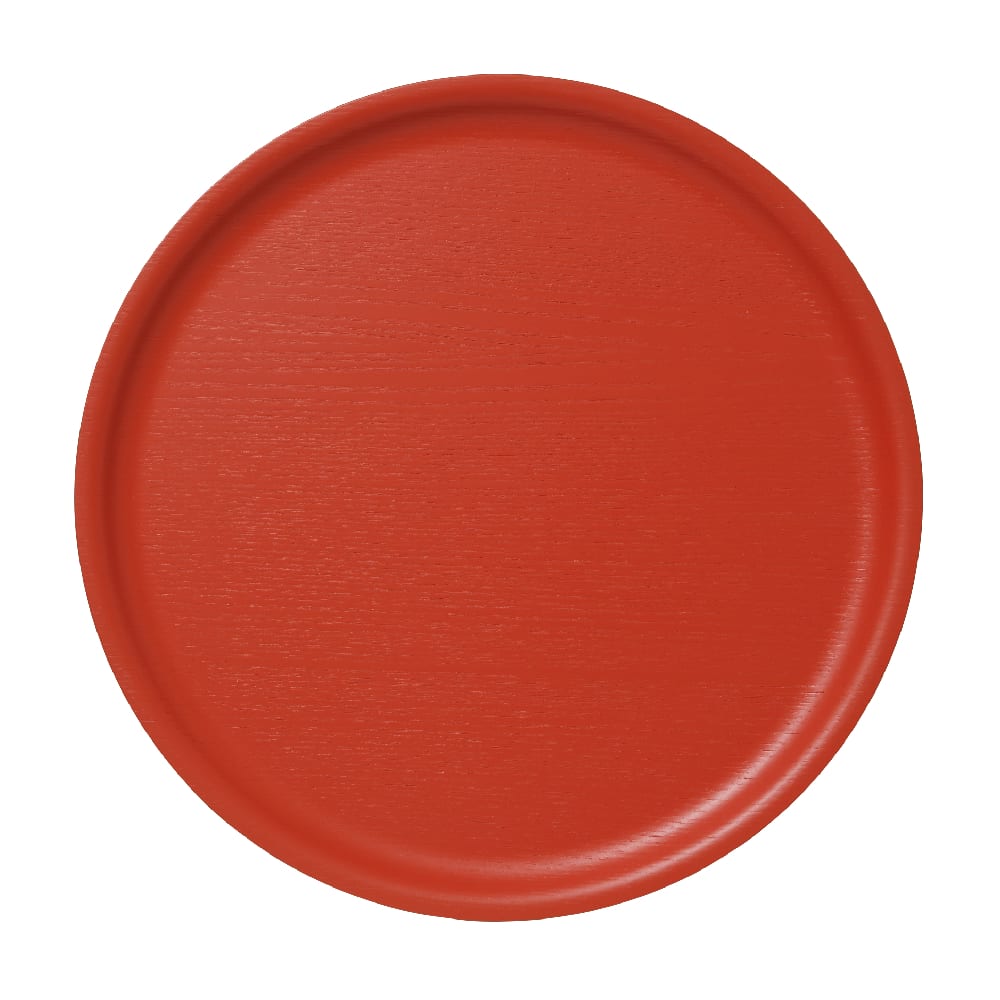 Bandeja Redonda B&L - Ø45 cm - Rojo coral1