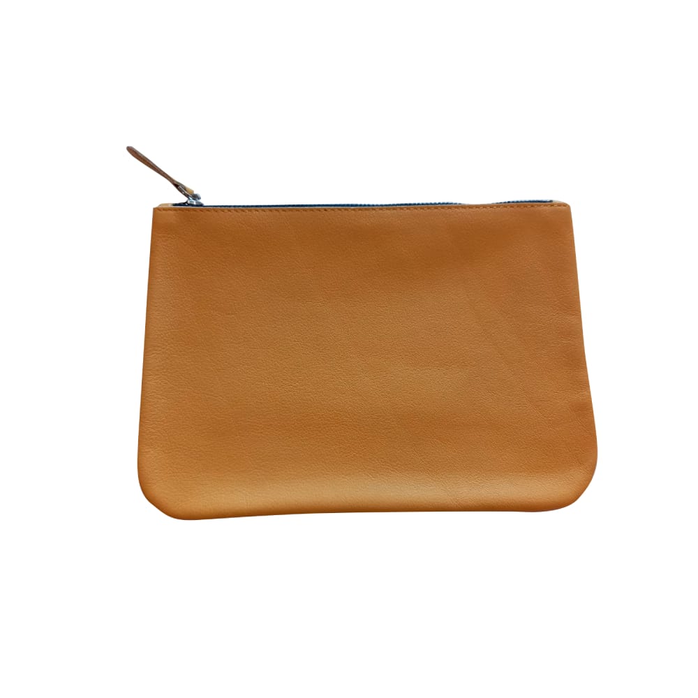 Estuche Cuero Mediano - Amarillo1