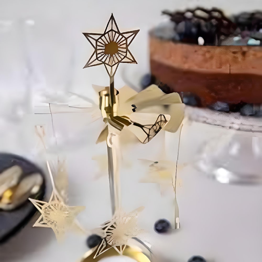 Candelabro Giratorio - Estrella de luz2