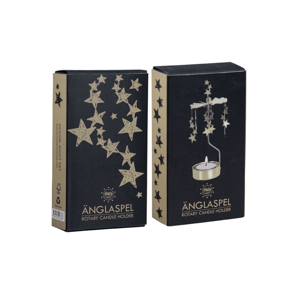 Candelabro Giratorio - Estrellas de noche1