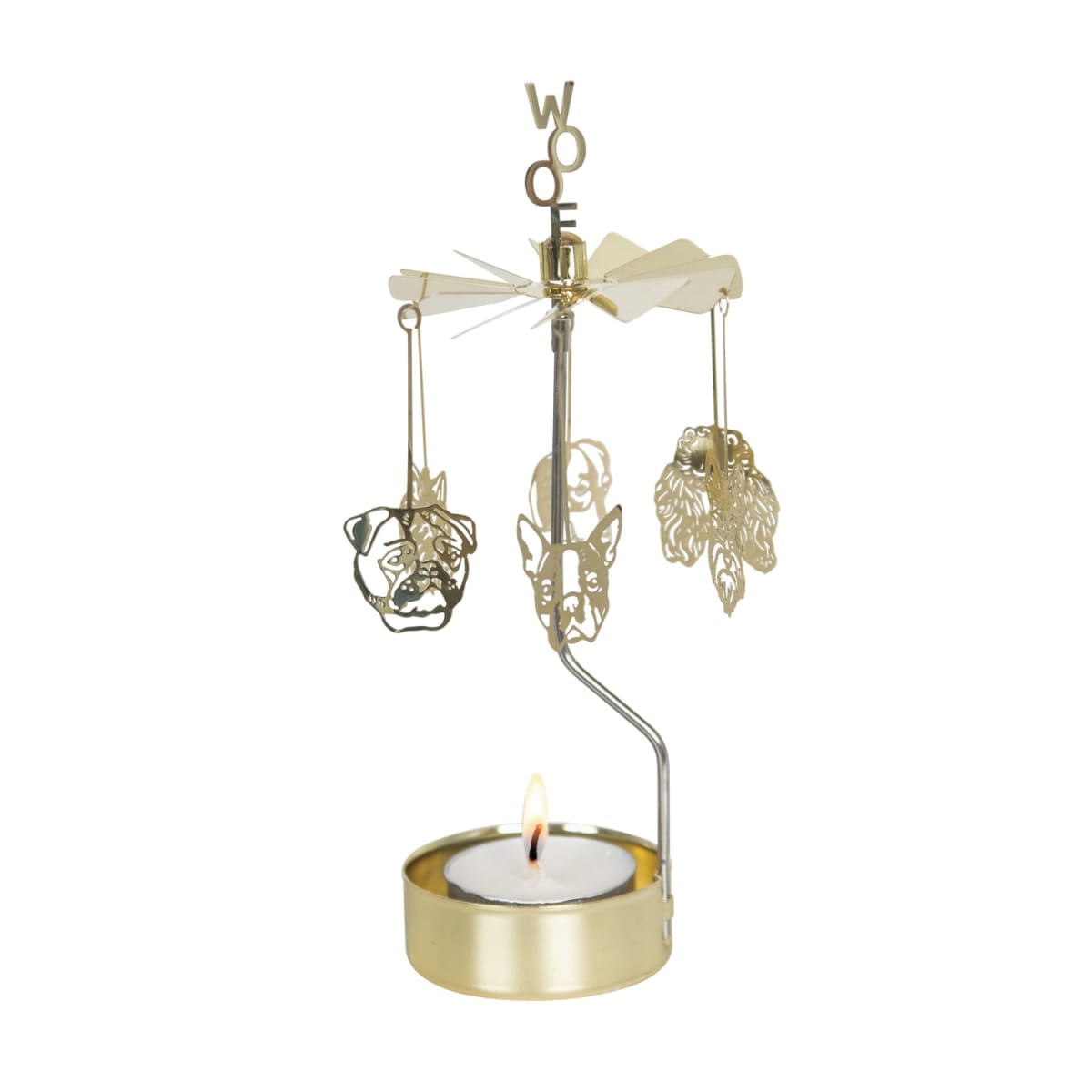 Candelabro Giratorio - Familia de Perro2