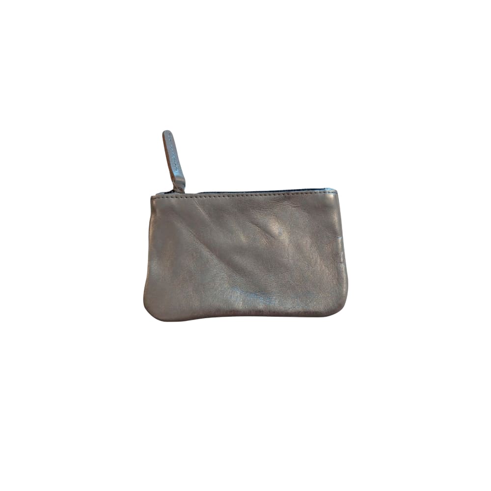 Estuche Cuero Mini - Plateado1